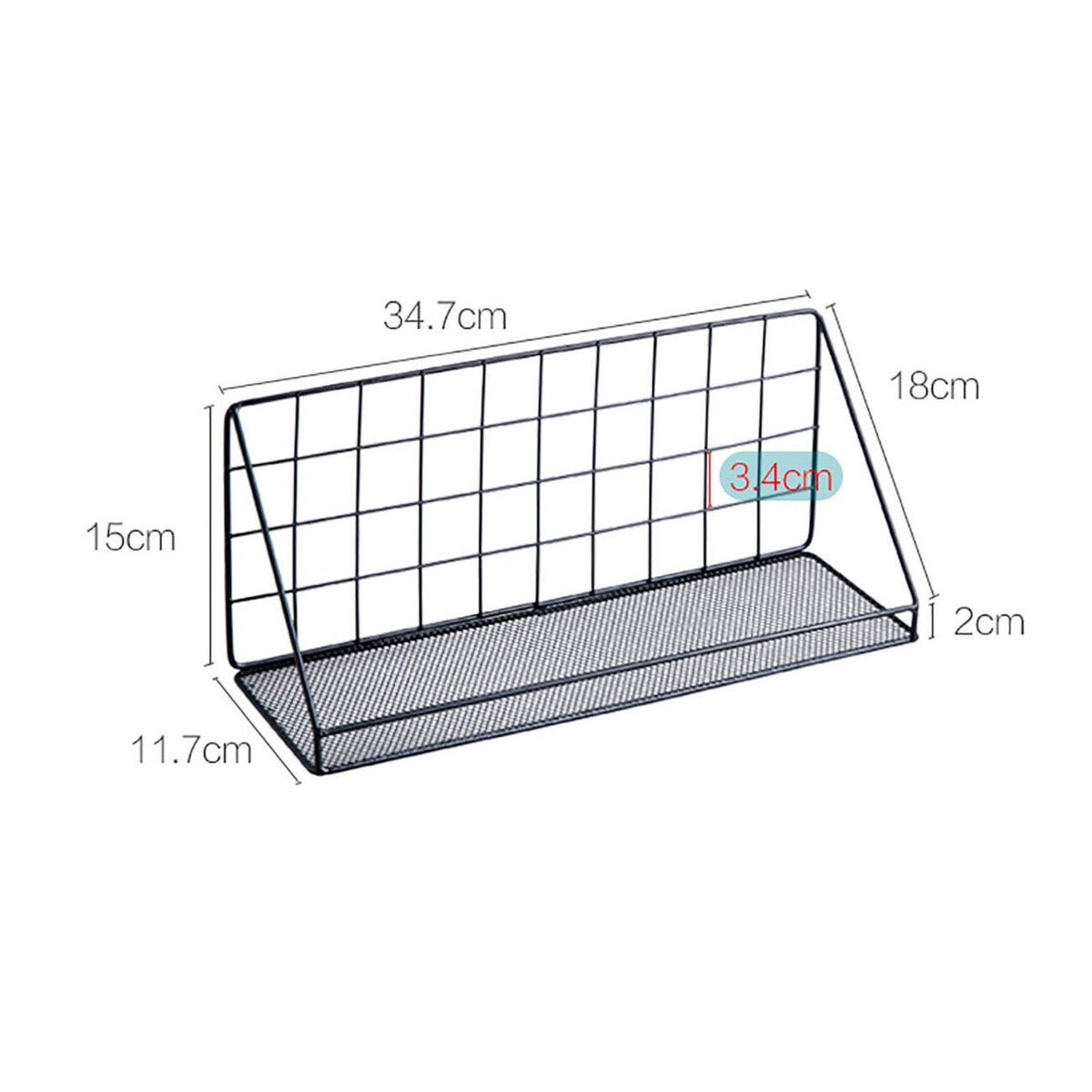 Decoration and storage shelves