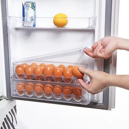 Refrigerator egg container