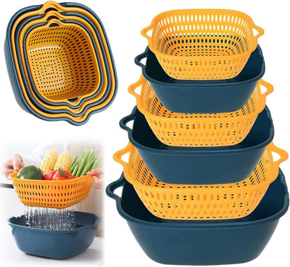 6pcs Multi-Purpose Strainer & Bowl Set