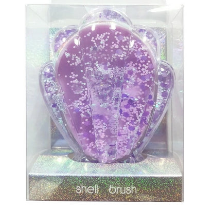 Shell hair brushe