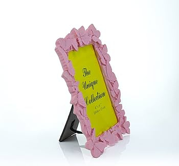 Pink Butterfly photo frame