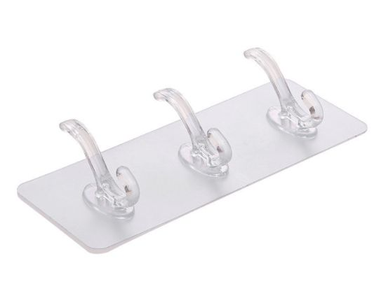 Transparent Silicone Sticky 6 Hanger