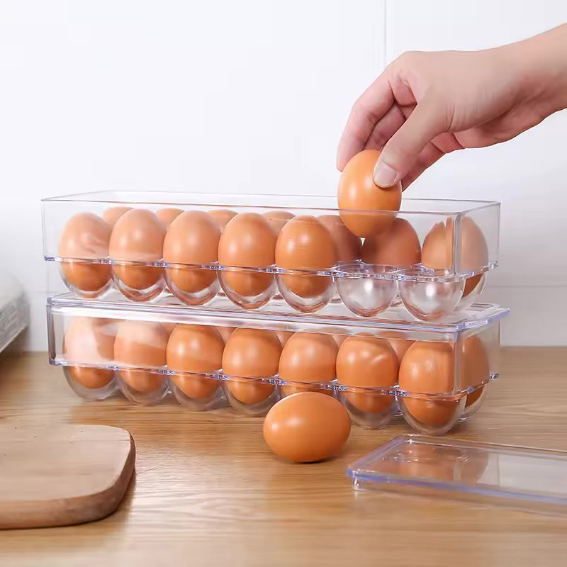 Refrigerator egg container