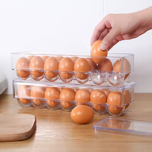 Refrigerator egg container