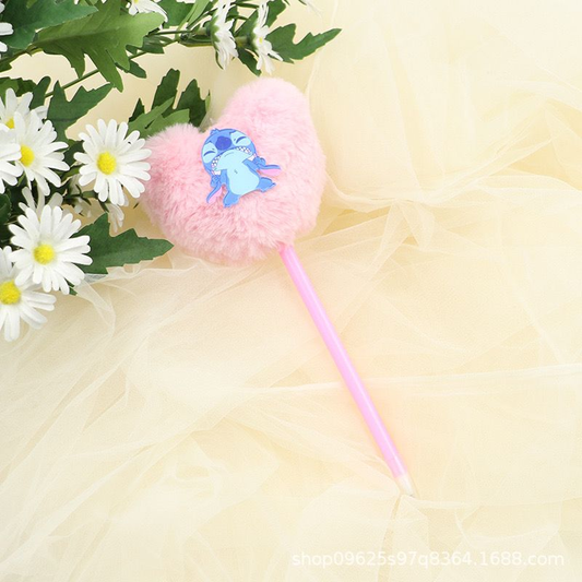 Pink Blue Alien Pen