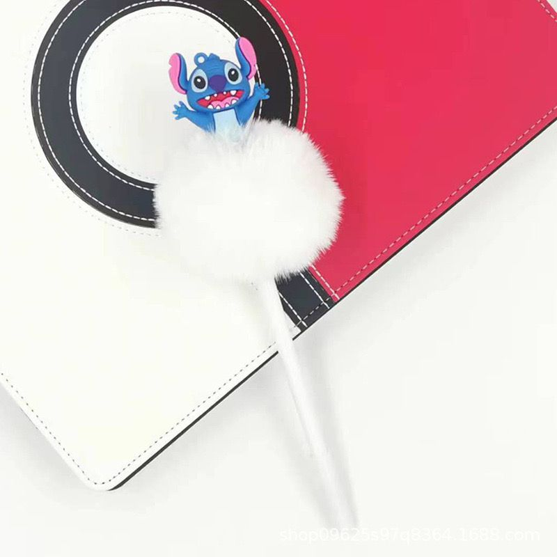 White Blue Alien Pen