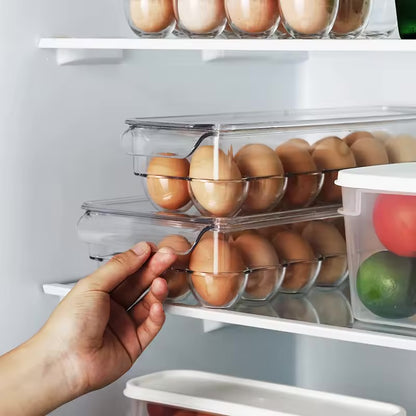 Refrigerator egg container