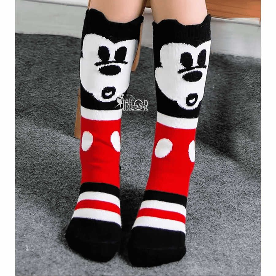 Cartoon Mouse Toddler Socks
