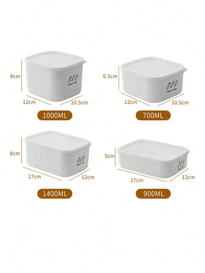 Set of 4 food storage box