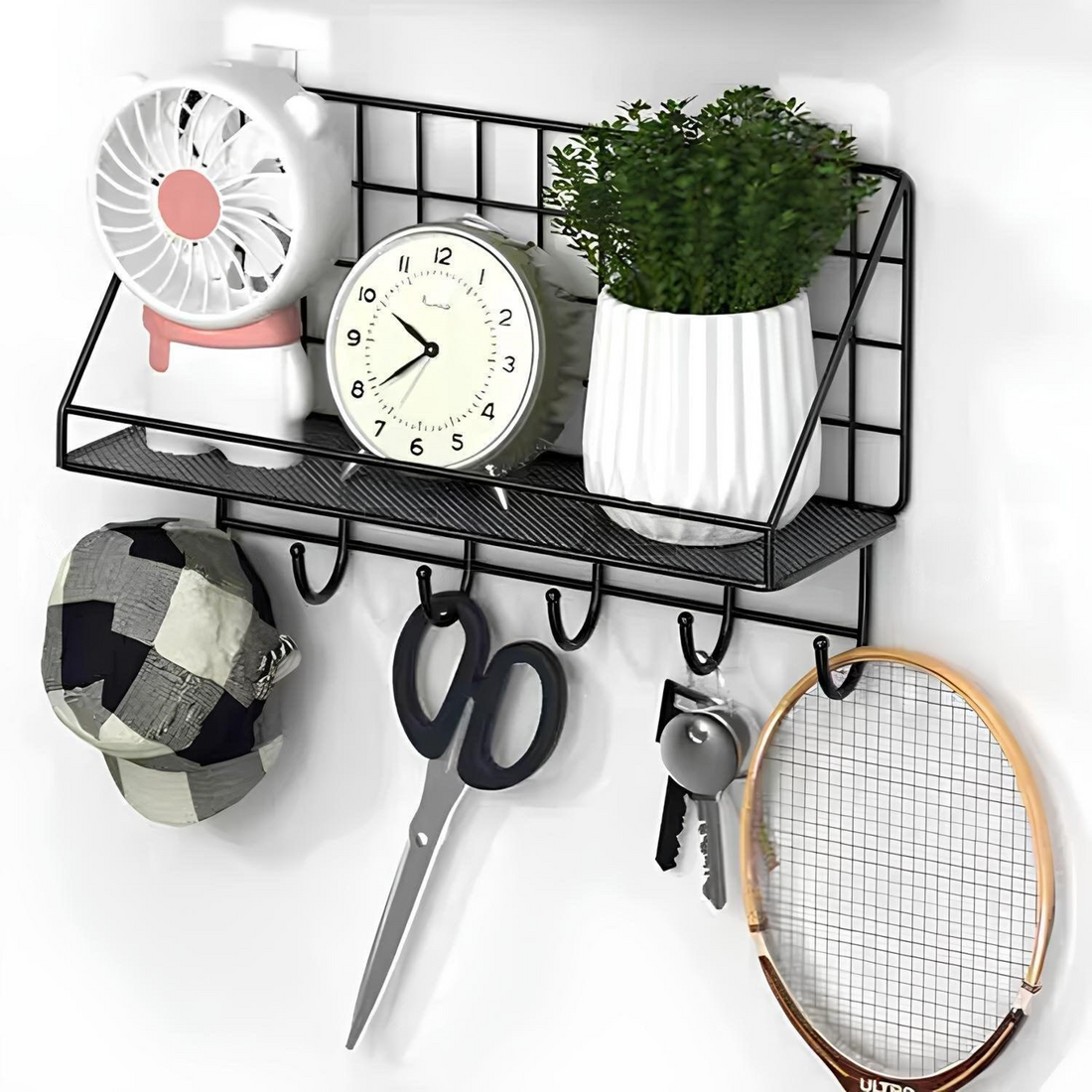 Metal shelf