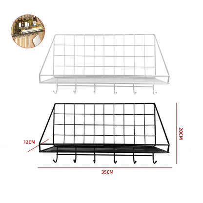 Metal shelf