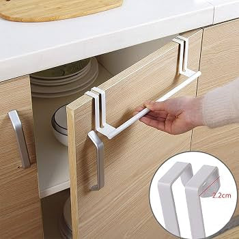 Cabinet towels bars