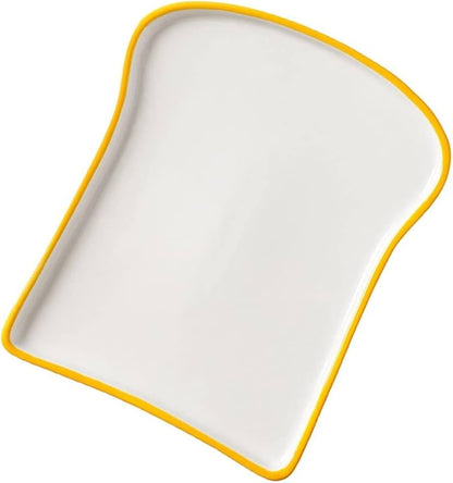Ceramic toast plate