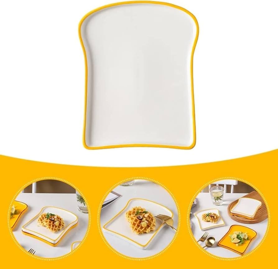 Ceramic toast plate
