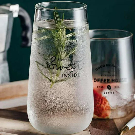 High temperature glass cup(6 pieces)