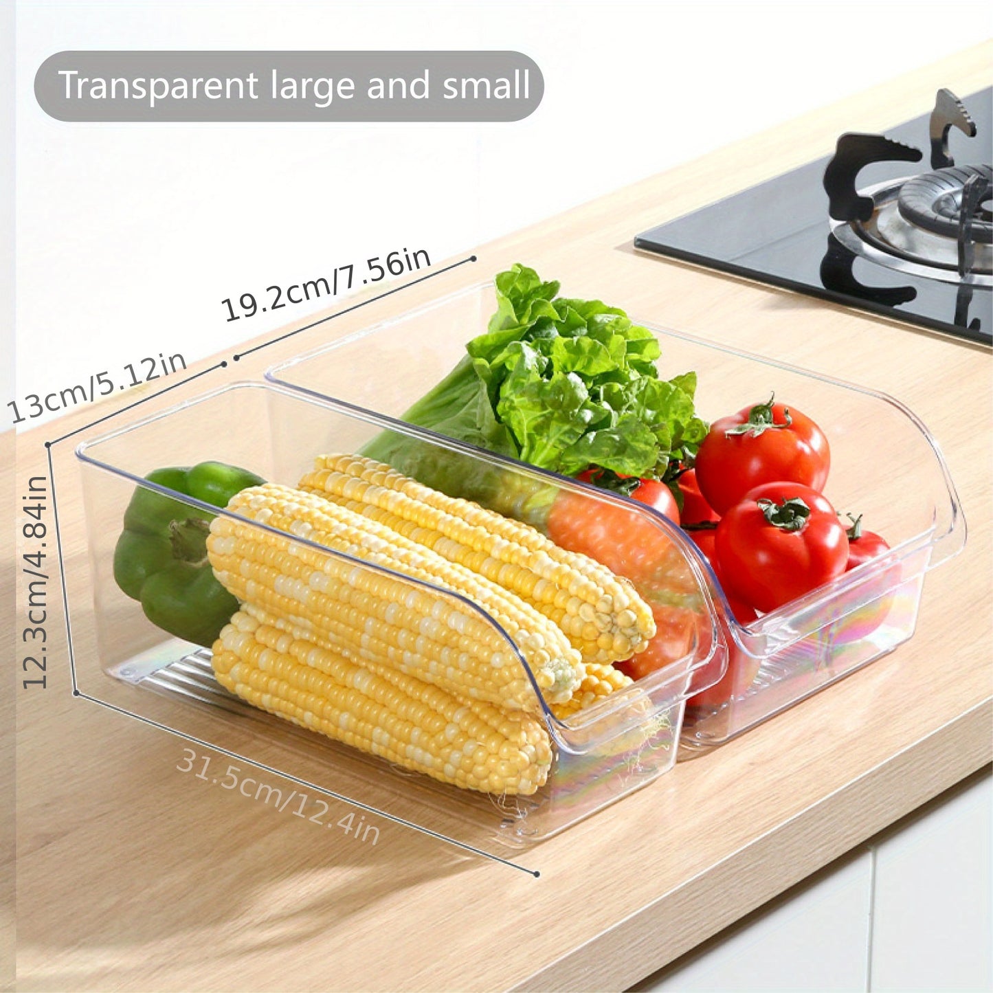 Fridge Food Drawer Organizer