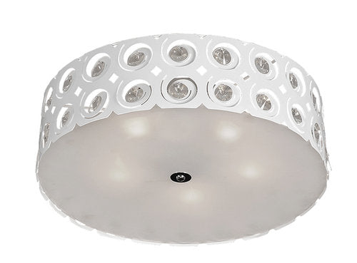 Modern white ceiling lamp