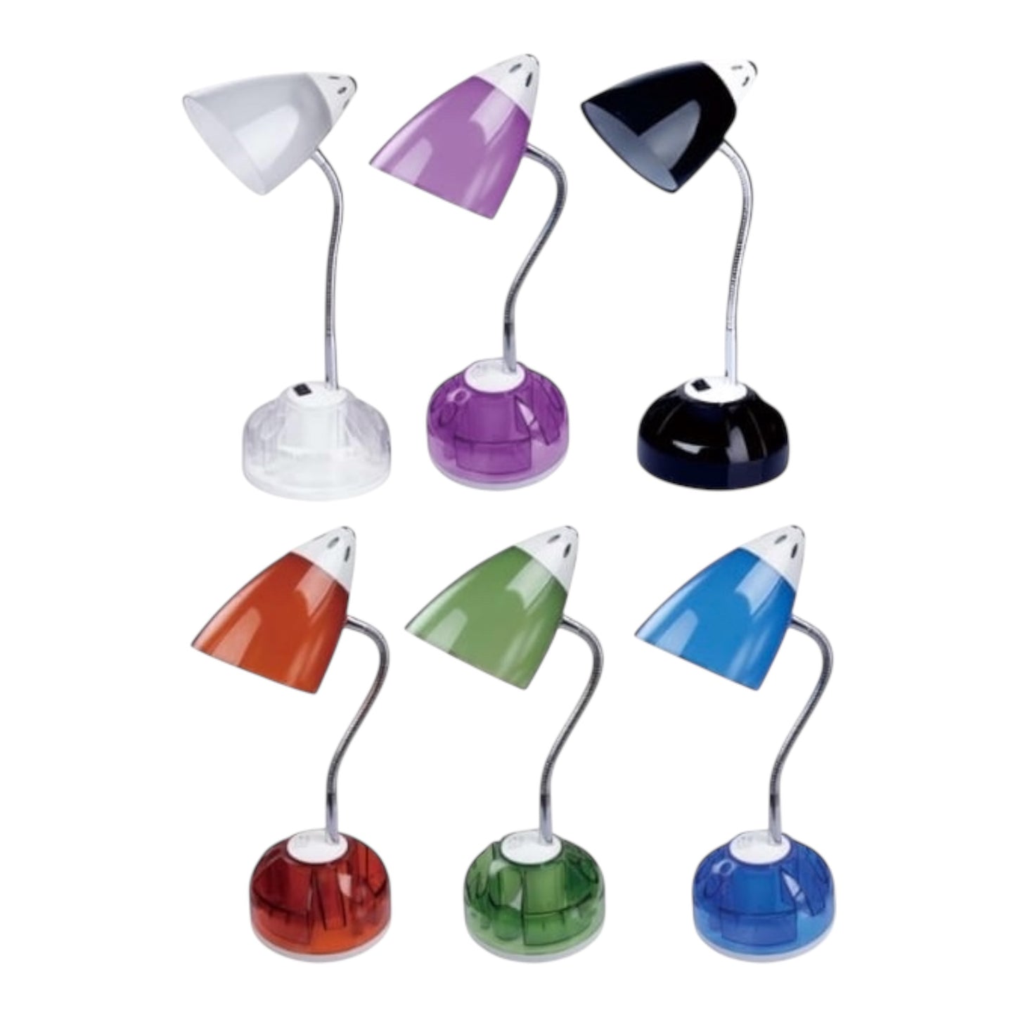 Desk lamp organizer