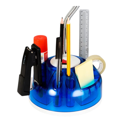 Desk lamp organizer