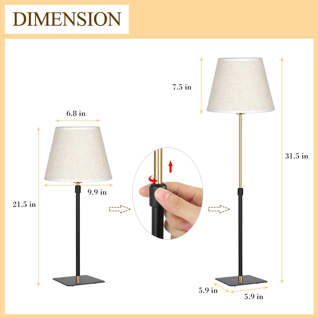 Bed side lamp