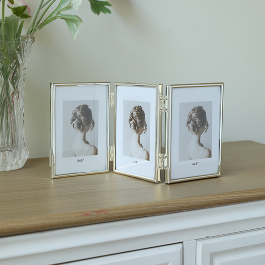 Trio silver photo frame 4*6