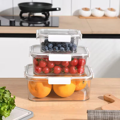 Plexi Kitchen Storage Box –  Set of 3