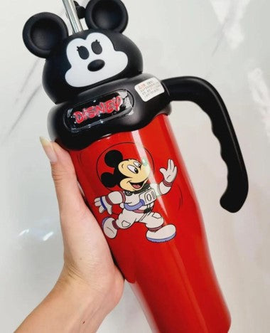 Stainless Steel Teddy Bear & Cartoon Mouse Coffee Mug