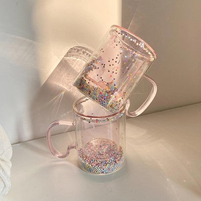 Girls' Pink Double-Wall Juice mug