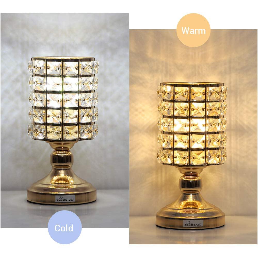 Gold Crystal Table Lamp